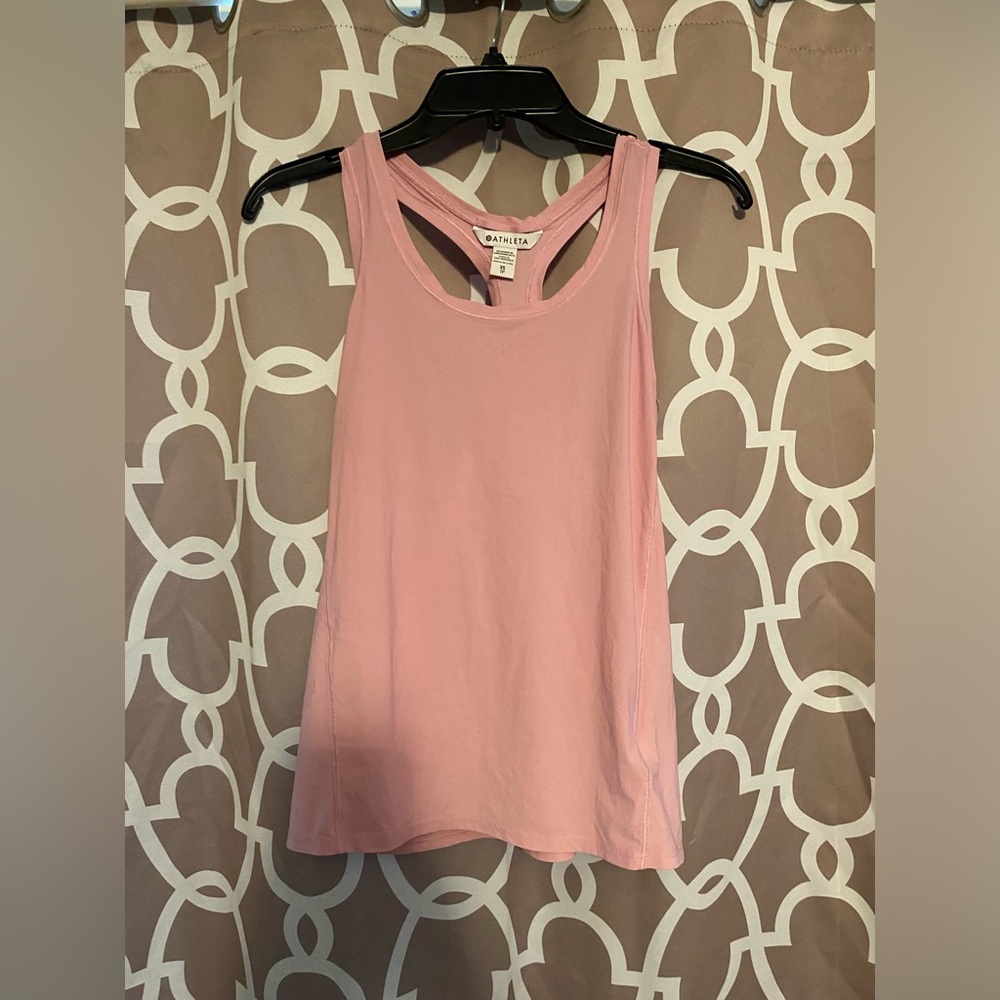 New Athleta light pink tank in size XS